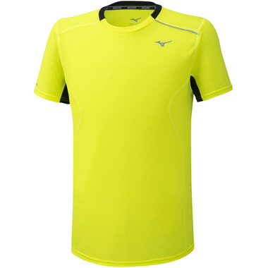 MIZUNO DRY AEROFLOW Short-Sleeved T-Shirt Yellow 0